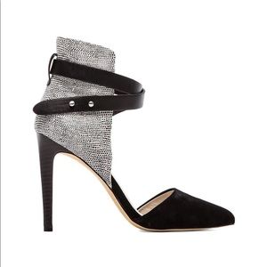 Joes Black Heels with Ankle Support